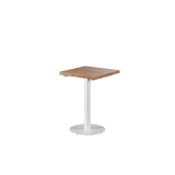 Oak-top table ALFA R White