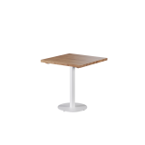 Oak-top table ALFA R White