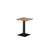 Oak-top table ALFA S Black