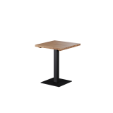 Oak-top table ALFA S Black