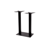 Oak-top table ALFA BAR DUO Black