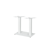 Oak-top table ALFA DUO White