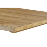 Wooden Top Table ALFA 40x55 White