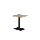 Wooden Top Table ALFA 40x55 Black
