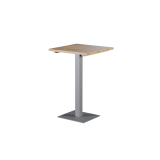 Wooden Top Table ALFA BAR grey