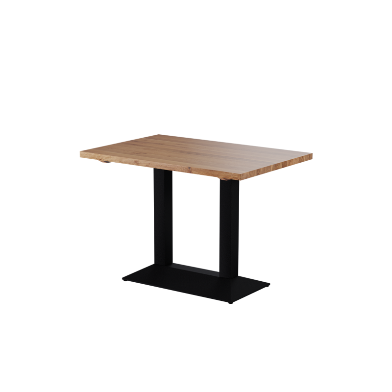 Oak-top table GIZA DUO