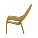 Beer Garden Chair AERO LUNGO Mustard Yellow