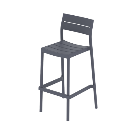 Beer Garden Chair CAPRI BAR Dark Grey