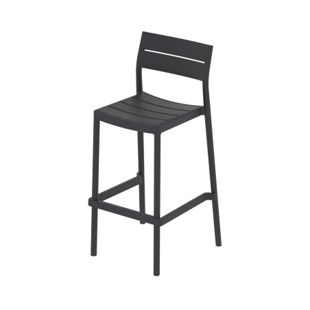 Beer Garden Chair CAPRI BAR Black