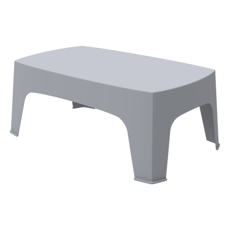 Beer Garden Table DUNA-T 98x59 Light Grey