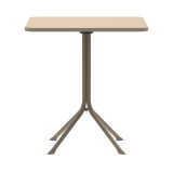 Beer Garden Table PRATO 70x70 Beige