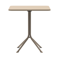 Beer Garden Table PRATO 70x70 Beige