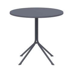 Beer Garden Table PRATO R Dark Grey