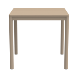 Beer Garden Table TERRAZZA 80x80 Beige