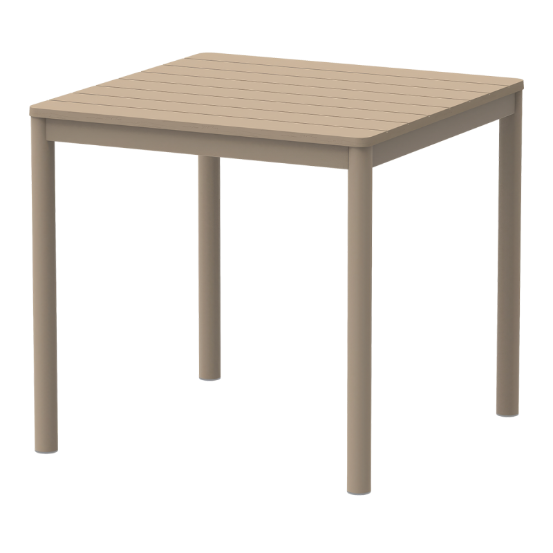 Beer Garden Table TERRAZZA 80x80 Beige