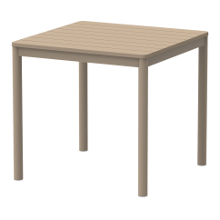 Beer Garden Table TERRAZZA 80x80 Beige