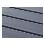 Beer Garden Table TERRAZZA 140x85 Dark Grey