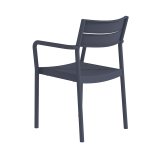 Beer Garden Chair CAPRI ARM Dark Grey