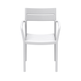 Beer Garden Chair CAPRI ARM Ash Grey