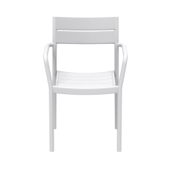 Beer Garden Chair CAPRI ARM Ash Grey