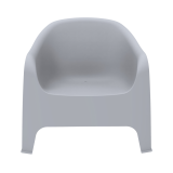 Beer Garden Armchair DUNA Light Grey