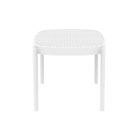 Beer Garden Table ARIA 46x45 White