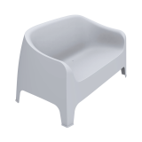 Beer Garden Sofa DUNA Light Grey