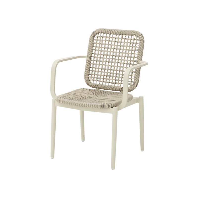 Technorattan Chair DIEGO Light Beige