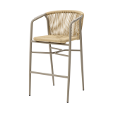 Technorattan Chair LUIGI BAR Beige