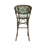 Technorattan Chair CAMILLO BAR Green