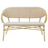 Technorattan Bench CAMILLO BENCH Beige
