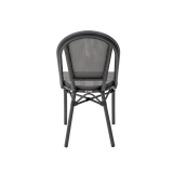 Technorattan chair MATTEO Graphite