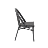 Technorattan chair MATTEO Graphite