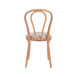 Wooden Restaurant Chair MONET 18 Beige Seat