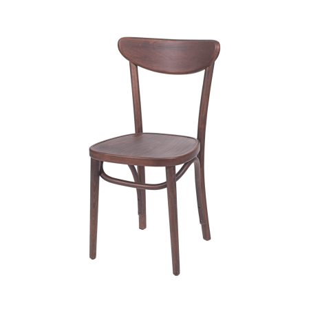Wooden Restaurant Chair BOOMERANG Walnut