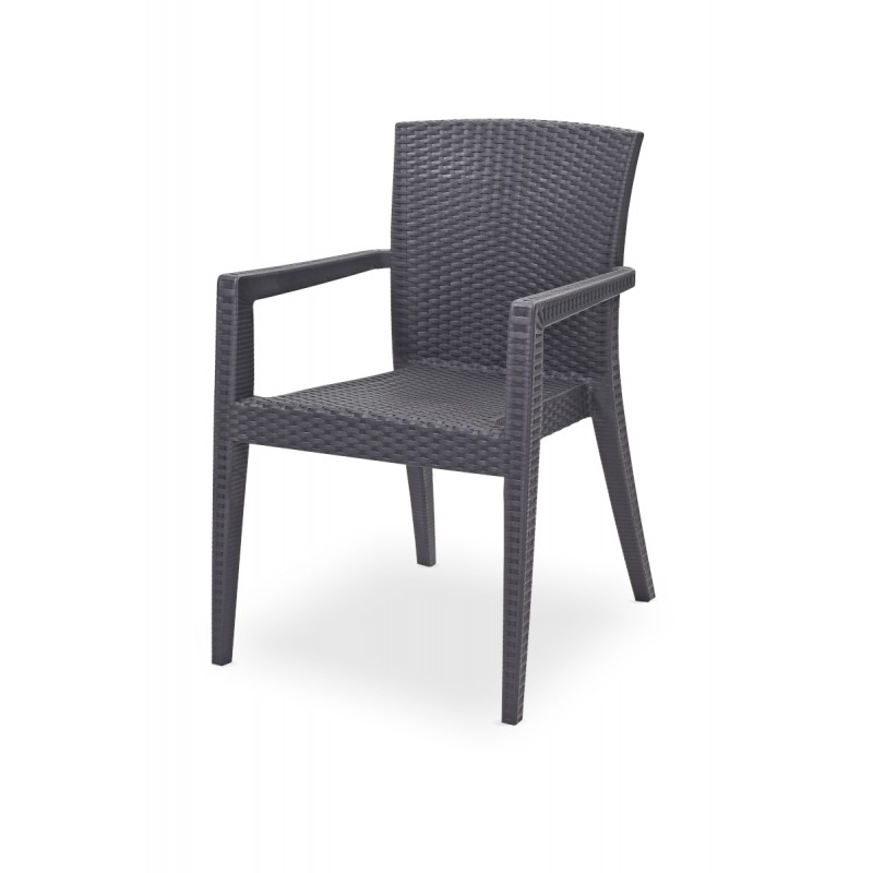 Beer garden chair MARIO anthracite