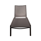 Aluminium Sun Lounger RIVIERA Graphite