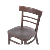 Wooden Restaurant Chair EPIC Walnut