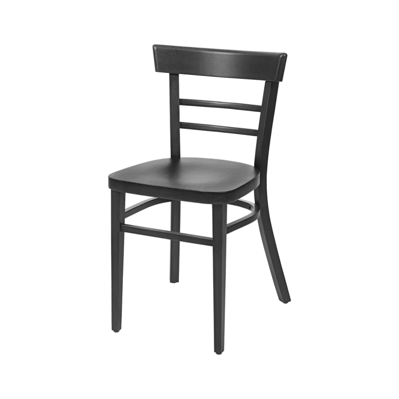 Wooden Restaurant Chair EPIC Black