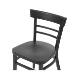 Wooden Restaurant Chair EPIC Black