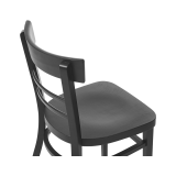 Wooden Restaurant Chair EPIC Black