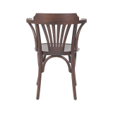 Wooden Restaurant Chair LEGEND ARM Walnut