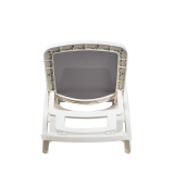 Plastic Sun Lounger MARINA Grey