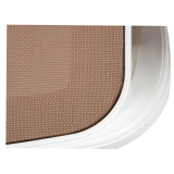 Plastic Sun Lounger MARINA Beige