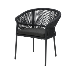 Technorattan Chair AUGUSTO Anthracite