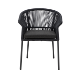 Technorattan Chair AUGUSTO Anthracite