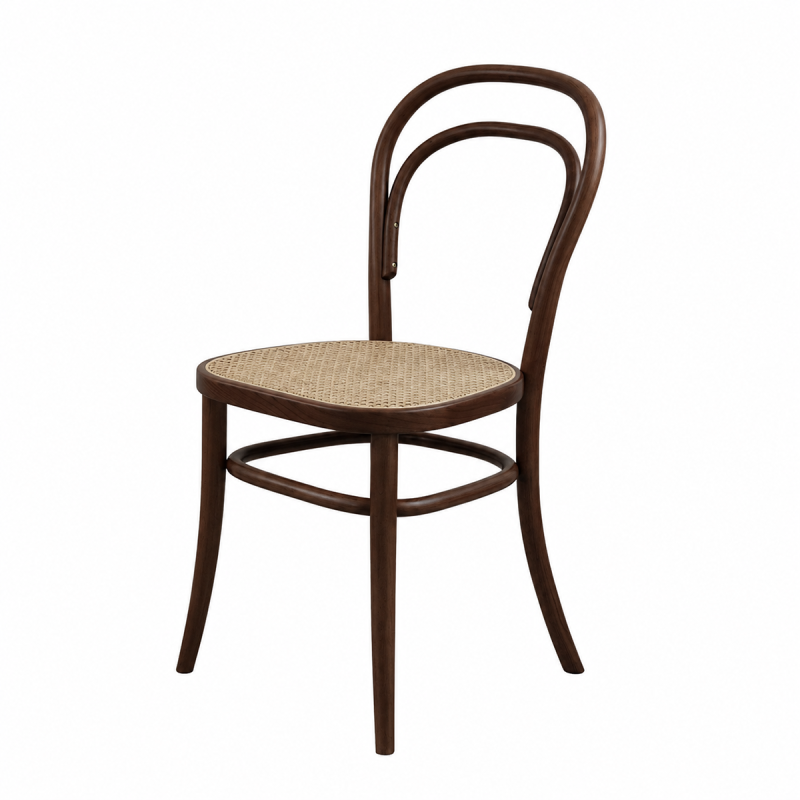 Wooden Restaurant Chair ICONIC Walnut