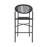 Technorattan Chair CESARE BAR Anthracite