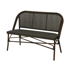 Technorattan Bench MATTEO BENCH Brown