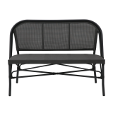 Technorattan Bench MATTEO BENCH Graphite